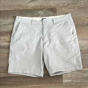 George Light Gray Men's Flat Front Shorts